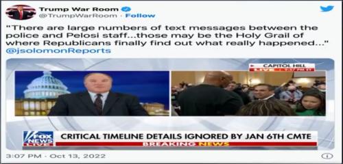 CriticalTimelineDetailsIgnoredByJan6CMTE