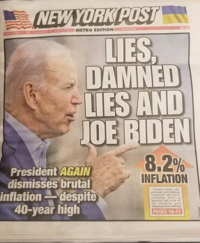 NEW YORK POST BIDEN LIES