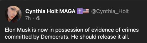 Twit evidence Dems