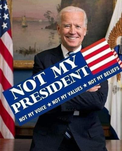 M not my president