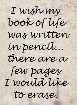 Book of life - Written in pencil