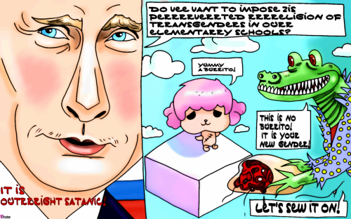 coloring putin vladimir satanic