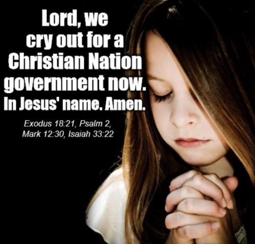 Christian 31 - crying out for a Christian Nation not Secular