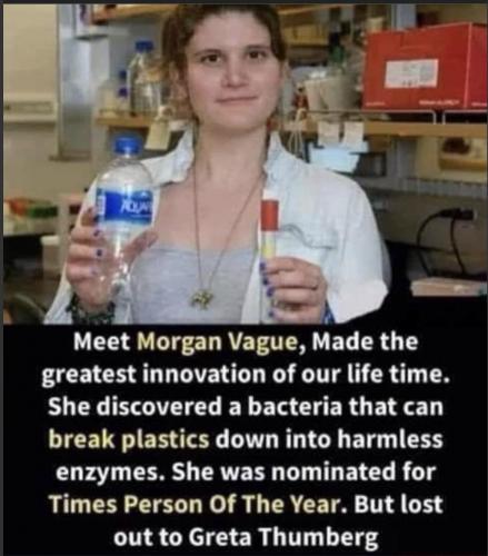 M Vague bacteria & plastics