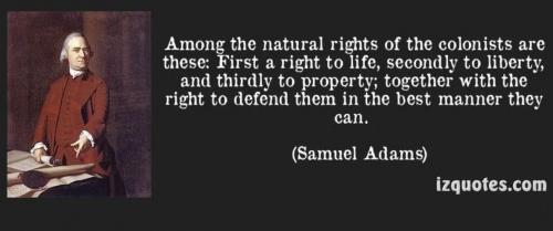 Adams natural rights