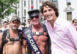 Justin Trudeau - Homosexual parade