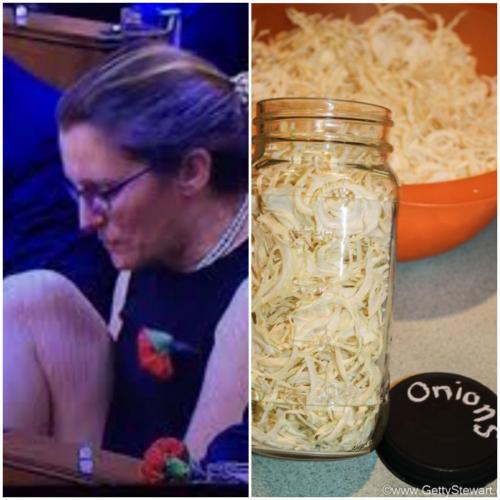 Chrystia Freeland toe nails pasta