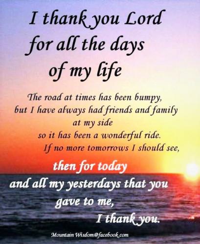 101522 - No more tomorrows