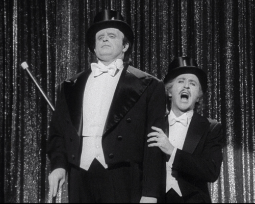 John Fetterman 2a - Young Frankenstein movie - the Monster with Gene Wilder 1974