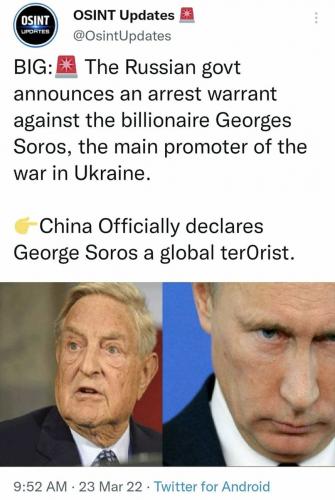 Soros Russia arrest