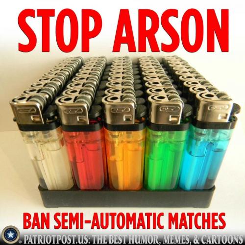 USA stop arson