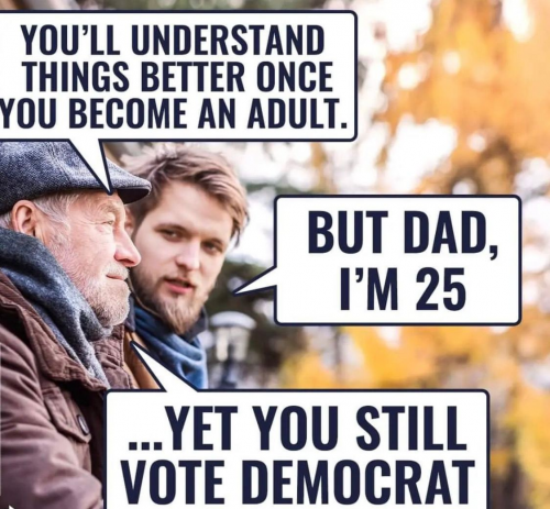 yet you still vote democrat