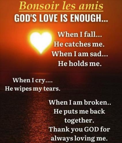 102222 - God's love is enough