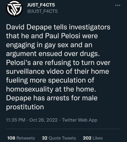 Paul Pelosi is sick