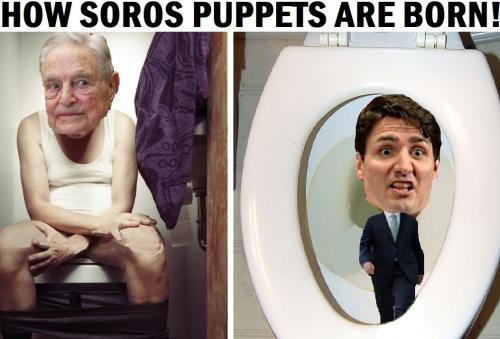 Justin Trudeau - soros shit