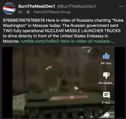 Russian chant nuke DC