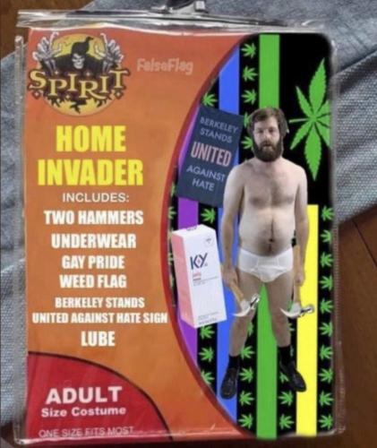 Halloween 73 - Paul Pelosi boy toy