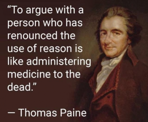 thomas paine's medicine