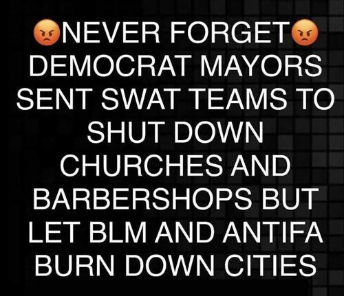 USA burn cities
