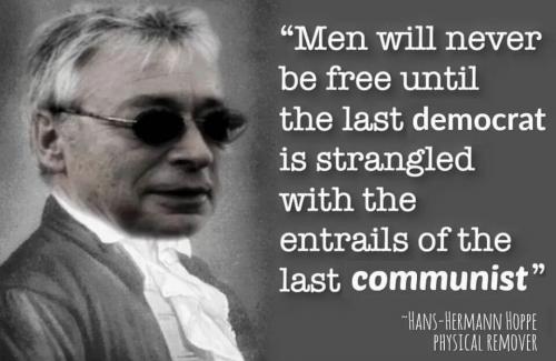 Men will never be free until ....