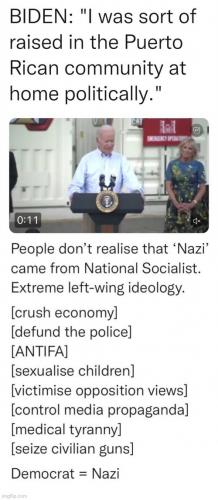 BIDEN NAZI