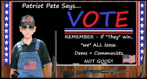 PATRIOT PETE-VOTE