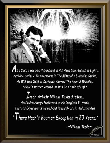 Nikola Tesla ~Born During a Thunderstorm~