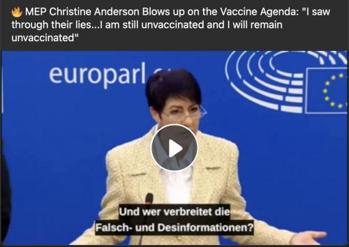 German MEP & vax