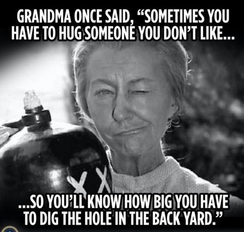 grandma hug