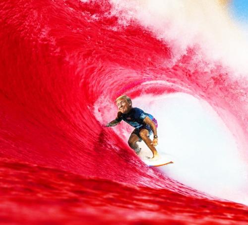 TRUMP RIDES THE RED WAVE