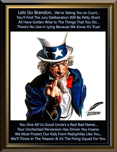 Uncle Sam and Creepy Uncle Joe