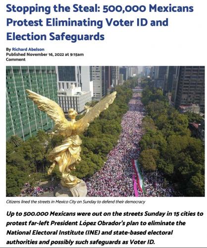 Mexico protest