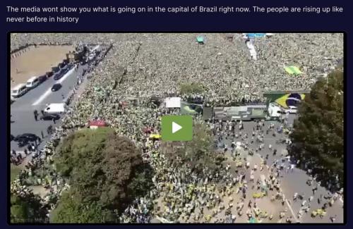 Brazil will not back down