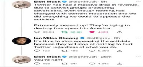 ElonMuskBeginningToWakeUp