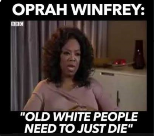 Oprah WInfrey 8 - YES She said these exact words.