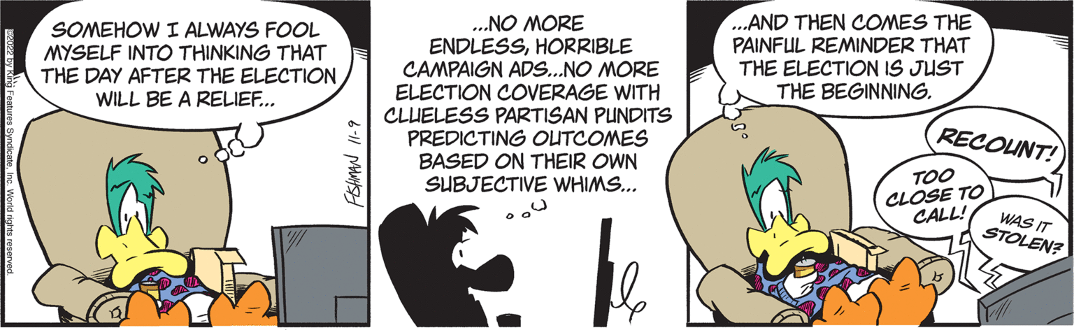 False day-after-election relief
