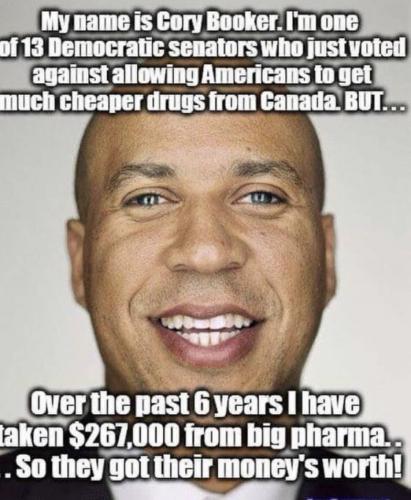 Corey Booker Sold out USA