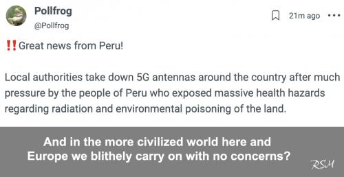 Peru - 5G gone
