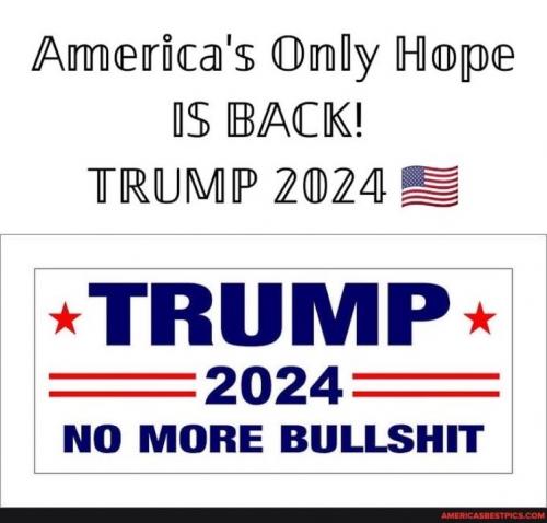 America Needs Trump Back Now