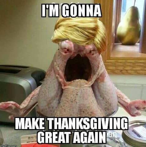 Happy Thanksgiving 3 - USA with Trump