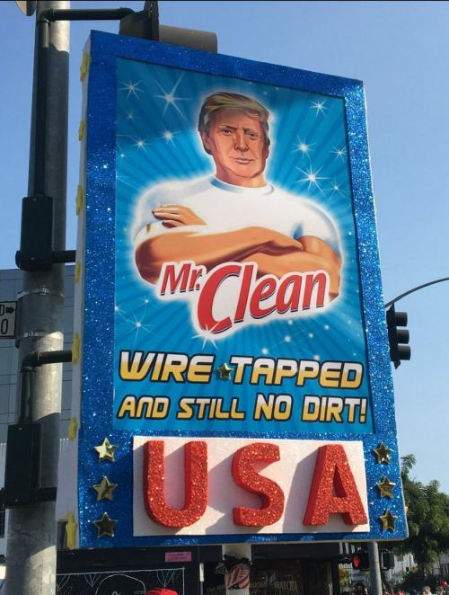 Trump 'Mr. Clean' Meme