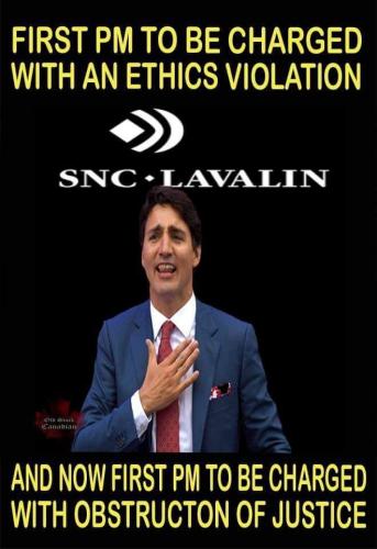 crime 30 - Justin Trudeau