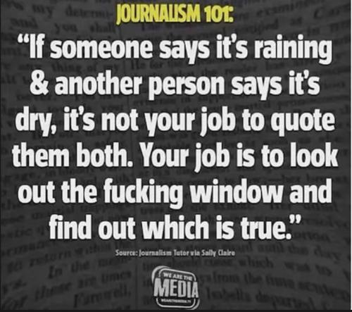 Journalism find the truth