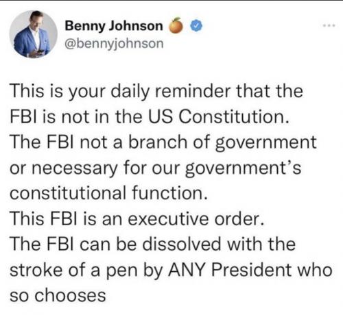 FBI gone easy.