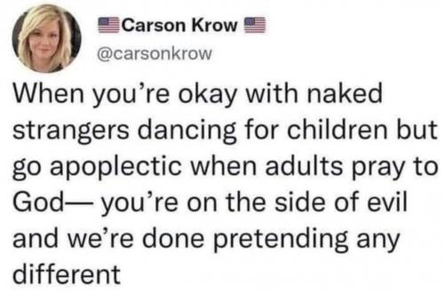your evil not pretend