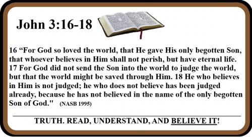 JOHN 3.16