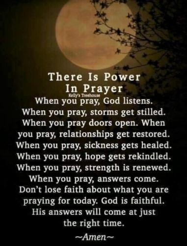 110322 - Don't lose faith, Pray
