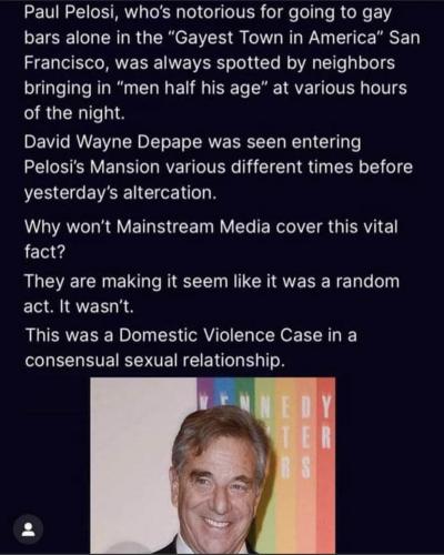 Paul Pelosi & David