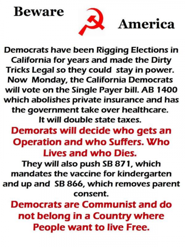 Beware America    (maga)