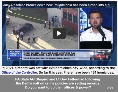 Posobiec Philly crime